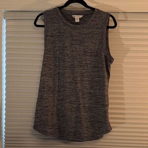 Athleta Charcoal breezy Muscle Tank